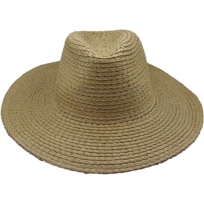 Raffia Braid Straw Hat Sun Summer Panama Hat